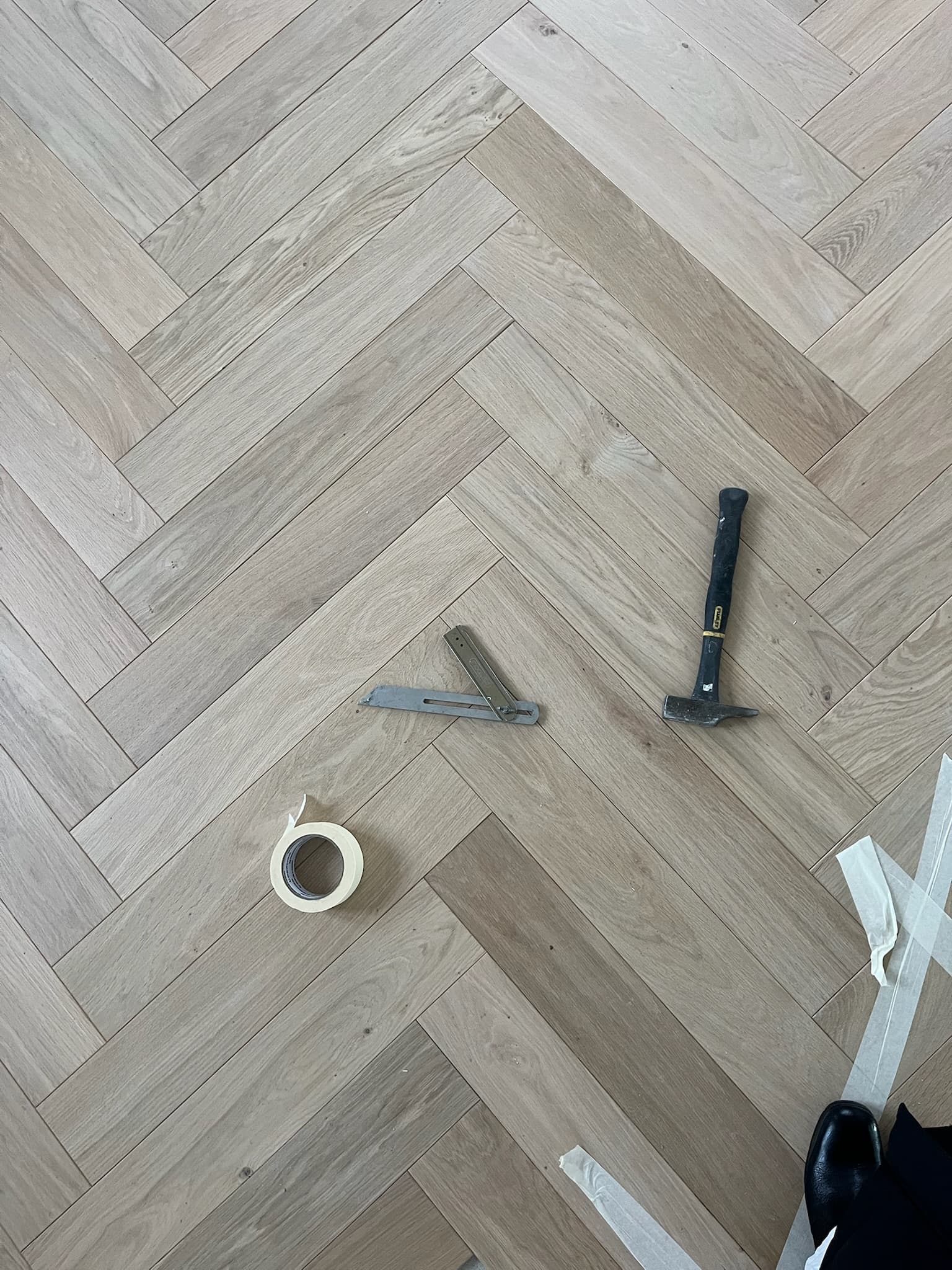 Pose de parquet